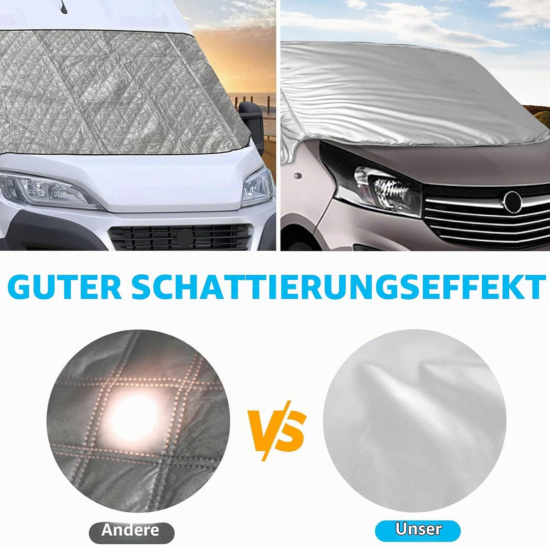 Auto Windschutzscheiben Abdeckung Ersatz für Renault Trafic 2014-2024, Frontscheiben Sonnenschutz, 1