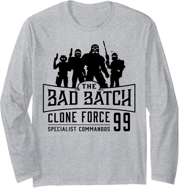 Star Wars Bad Batch Emblem Langarmshirt