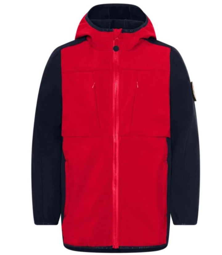 FC Bayern München Softshelljacke Kinder, Rot