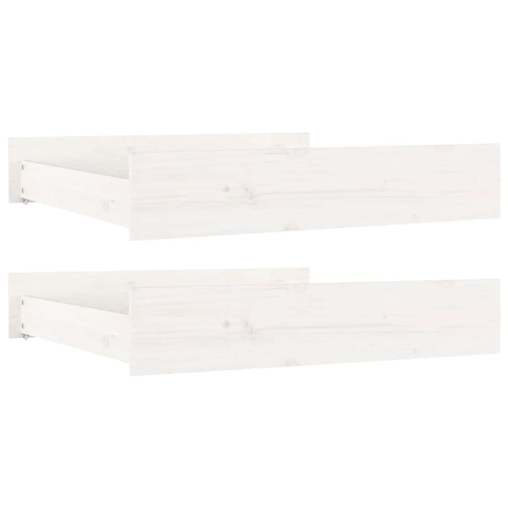 vidaXL 2x Bettschublade Bettkasten Bettschubkasten Schubkasten Unterbettschublade Bettschubladen Sch