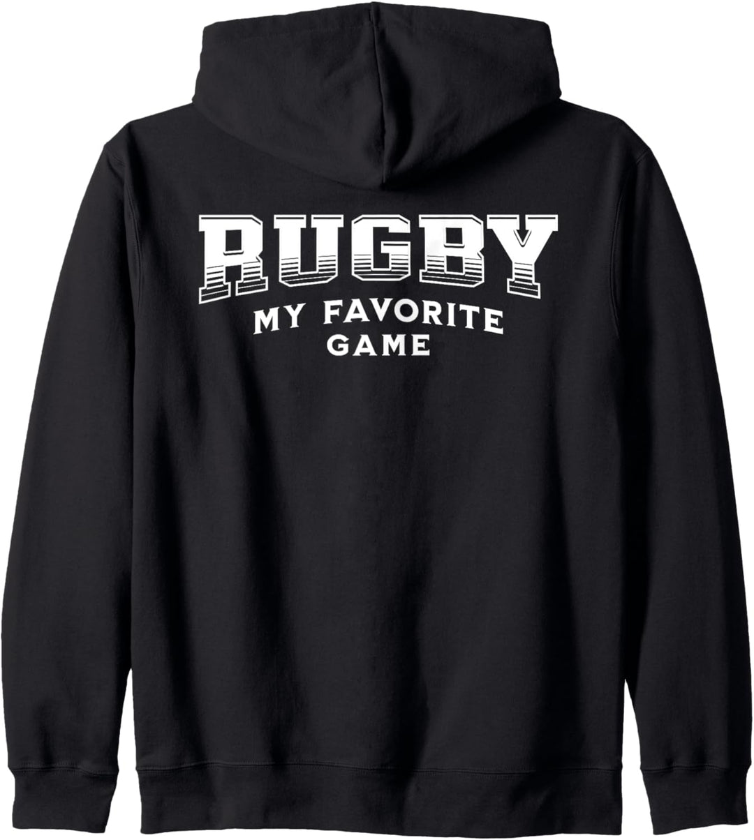 Mein Lieblingsspiel Rugby Kapuzenjacke