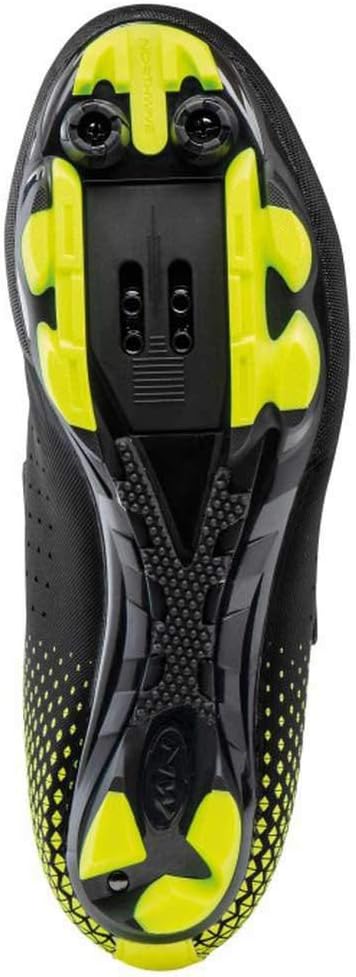 Northwave Mistral Schuhe, Fahrradschuhe 38 EU Black Yellow Fluo, 38 EU Black Yellow Fluo