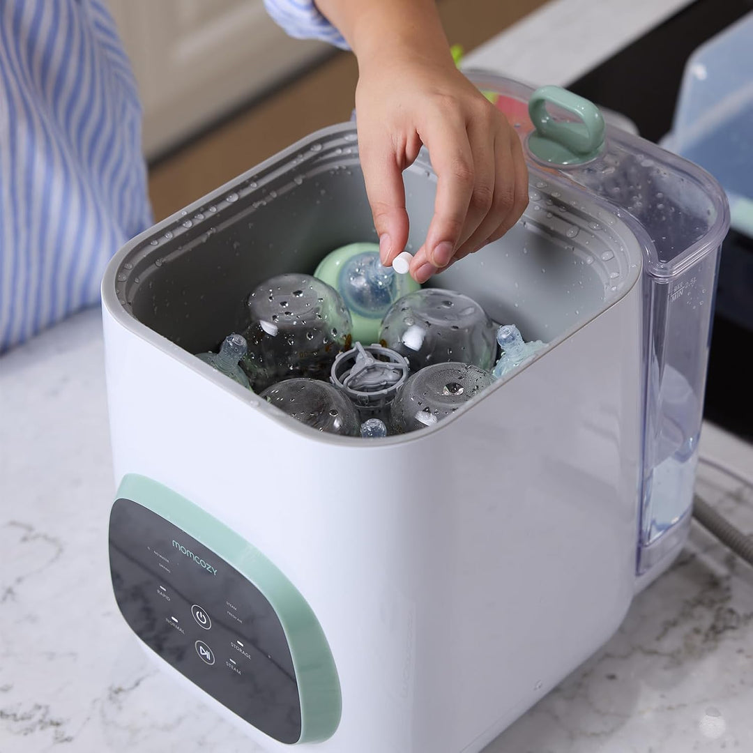 Momcozy KleanPal Pro Baby Bottle Washer Schnellster Flaschenreiniger mit Hochdruck &amp; Momcozy Offizie