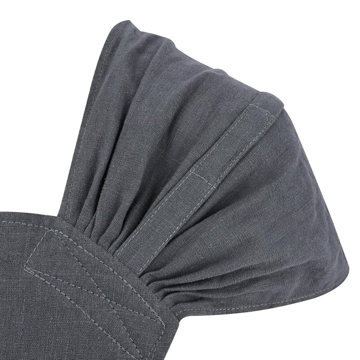 Bebamour Babytrage für Neugeborene, verstellbar, Einheitsgrösse, einfach anzulegen,Grey, Grey