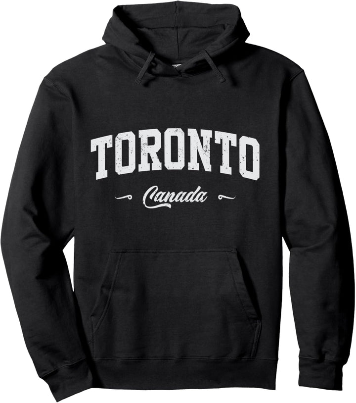 Toronto Kanada Sport Souvenir Varsity Style Pullover Hoodie