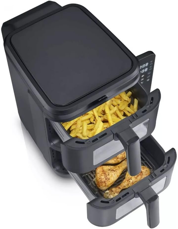 SEVERIN Severin S-Fry Duo Stack Heissluftfritteuse FR 2468
