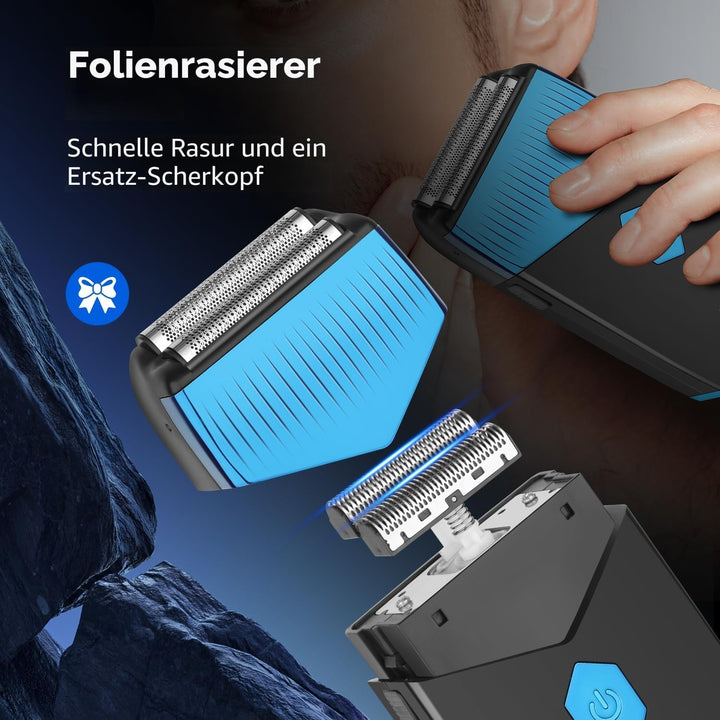KEMEI 8534 Professionelle Haarschneidemaschinen Set für Männer, Elektrischer Haarschneidemaschine Fo