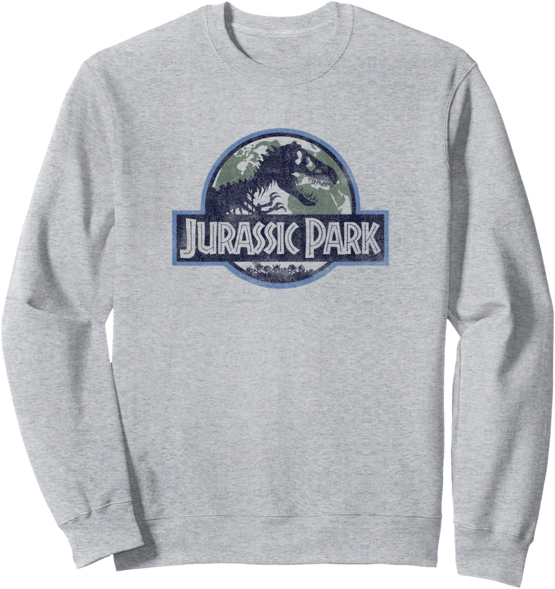 Jurassic Park Classic Retro Earthy Logo Sweatshirt