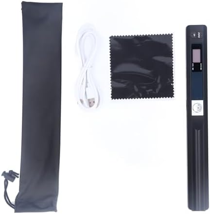 Tragbarer Scanner, 900 DPI Hand-Bildscanner mit Aufbewahrungstasche, Scanstab-Fotoscanner für A4-Dok