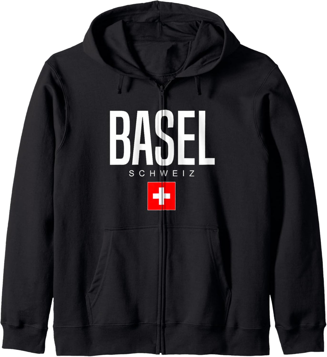 Basel Schweiz Kapuzenjacke