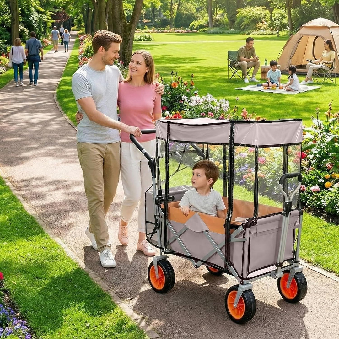 Bollerwagen Regenschutz Universal