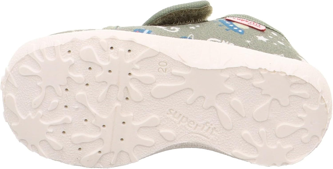 Superfit SPOTTY Hausschuhe 0-809250 Jungen 20 EU Hellgrün Mehrfarbig 7540, 20 EU Hellgr&amp;