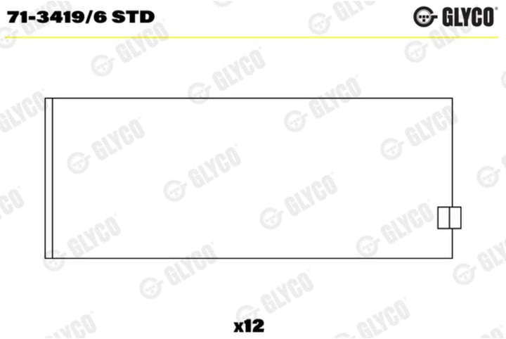 Glyco 71-3419/6 STD Pleuellager