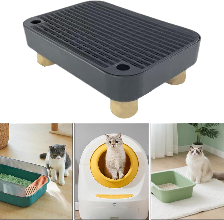 Katzenklo Stufe - Kätzchen Katzenklo Treppe Mit Filterfunktion,Abnehmbare Kätzchen Rampe | Für Innen