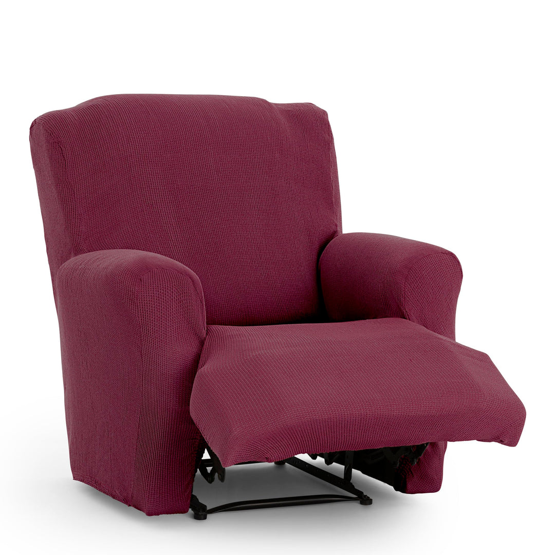 Eysa Elastischer Bezug für Relaxfüsse, textur, Granatrot (Farbe 08), 60-75cm, Granatrot (Farbe 08)