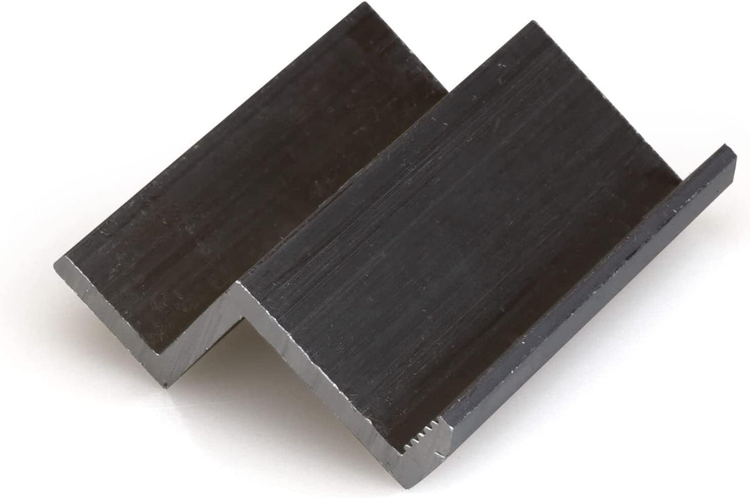 NAKA 50x Endklemme PV Solarpanelen, Photovoltaik Randklemme Montageschiene Zubehör für Modulhöhe 40