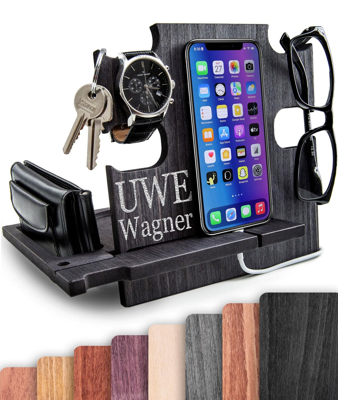 Docking Station (Name, Schwarz (ebony)) Schwarz (ebony) Name, Schwarz (ebony) Name