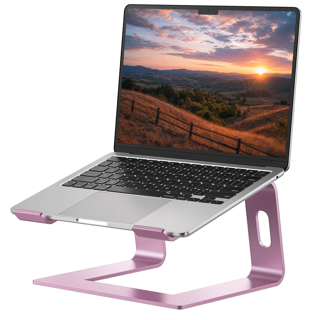 SOUNDANCE Laptop-Ständer, Aluminium-Computer-Erhöhung, ergonomischer Laptop-Ständer für den Schreibt