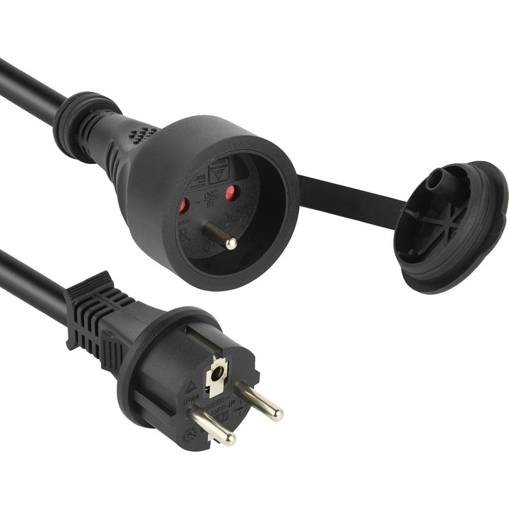 Electraline 20858028d PROLONGATEUR Profi Wasserdicht 25 m 25 M, 25 M
