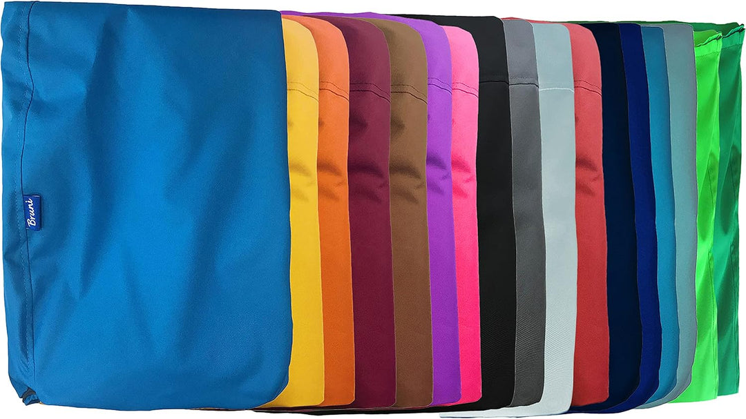 Bruni Classico Sitzsack-Bezug ohne Füllung - Wechselhülle (M, blau) Medium Blau, Medium Blau