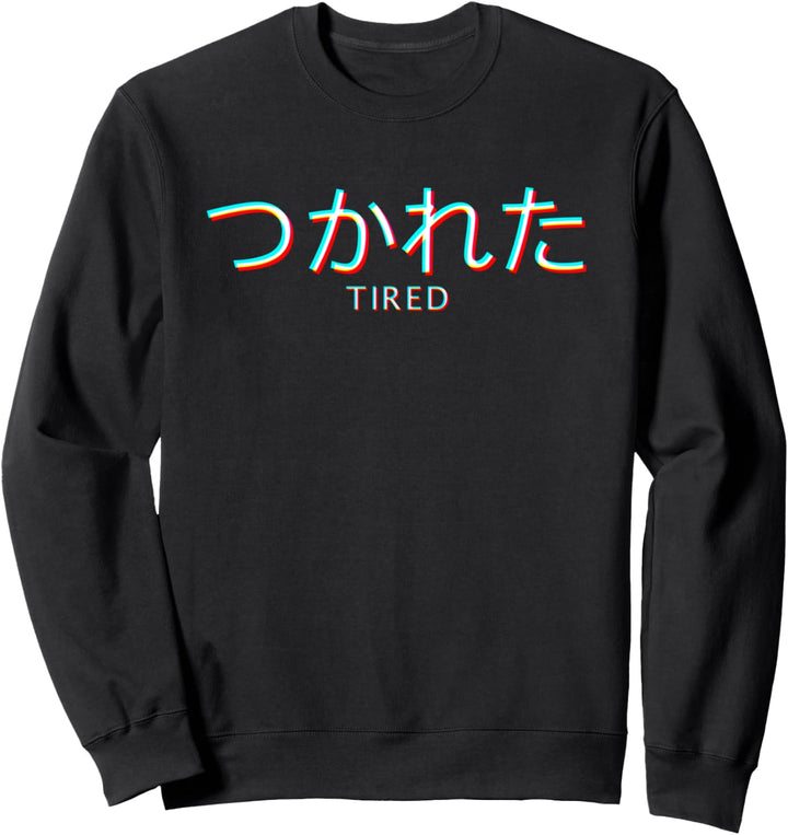Vaporwave Aesthetic Clothes eboy egirl Japan Style Kanji Sweatshirt
