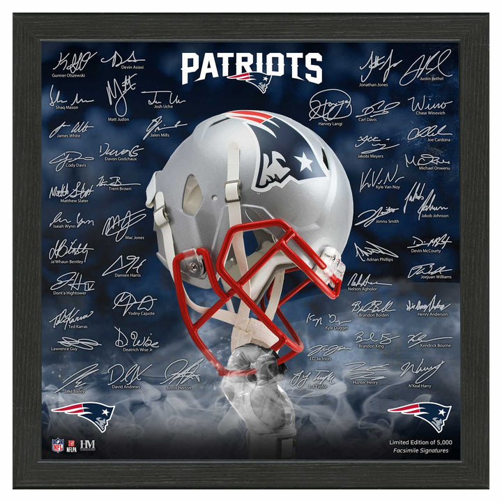 New England Patriots Sihnature Helmet
