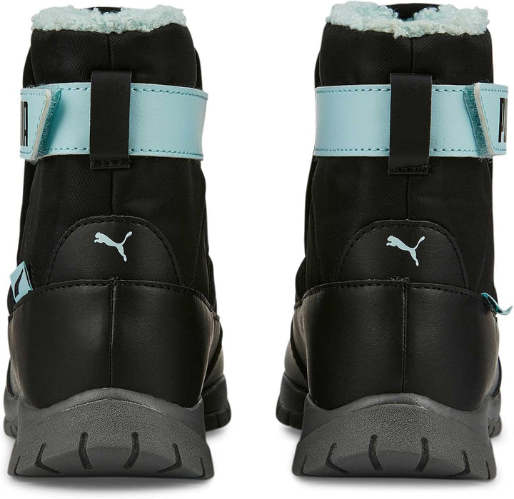 PUMA Unisex Kinder Nieve Boot WTR Ac Ps Sneaker 29 EU Puma Black Puma Black, 29 EU Puma Black Puma B