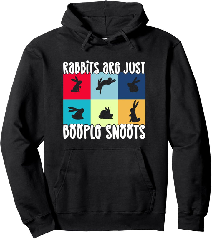Hasen sind nur Boople Snoots Lustiger Hasenhase Pullover Hoodie
