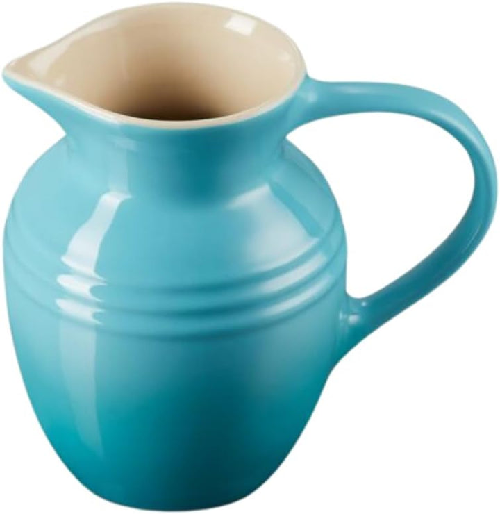 Le Creuset Kleiner Saftkrug Klassik aus Steinzeug, 0,6 L, Karibik, 80903061700005, Karibik
