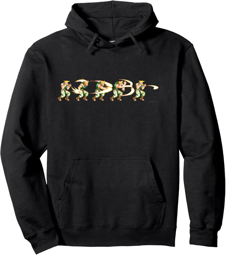 STREET FIGHTER II GUILE (SONIC BOOM) Pullover Hoodie