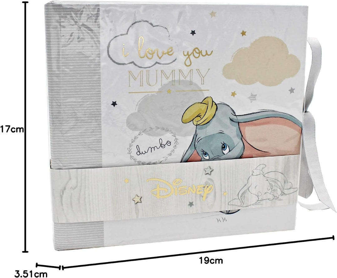 Disney Magical Beginnings Fotoalbum, 127 x 122 x 152 cm, Dumbo Love You Mummy, Gold