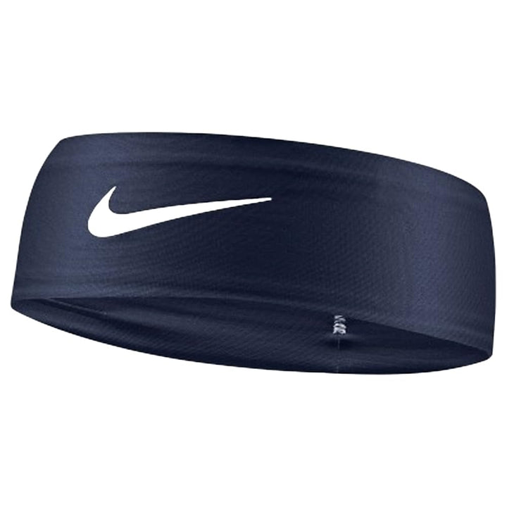 Nike Dri-Fit Fury Headband Stirnband Marineblau, Marineblau