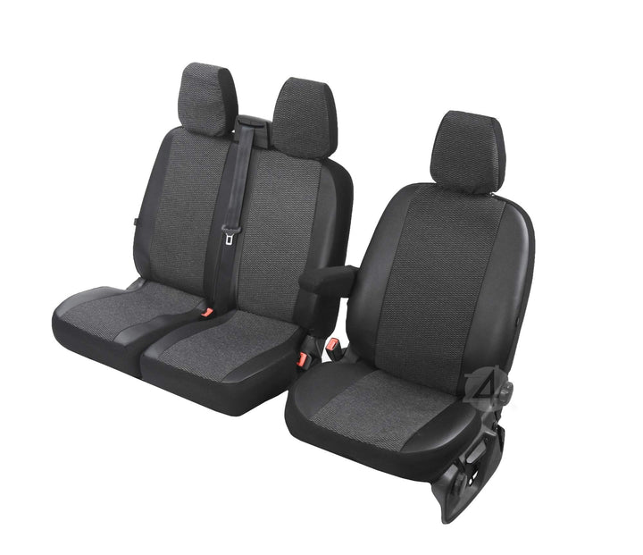 Pokter Sitzbezüge Viva passgenau geeignet für Vivaro B 2014 bis 2019-2+1- Erste Reihe (1+2) 4D-DV-VI