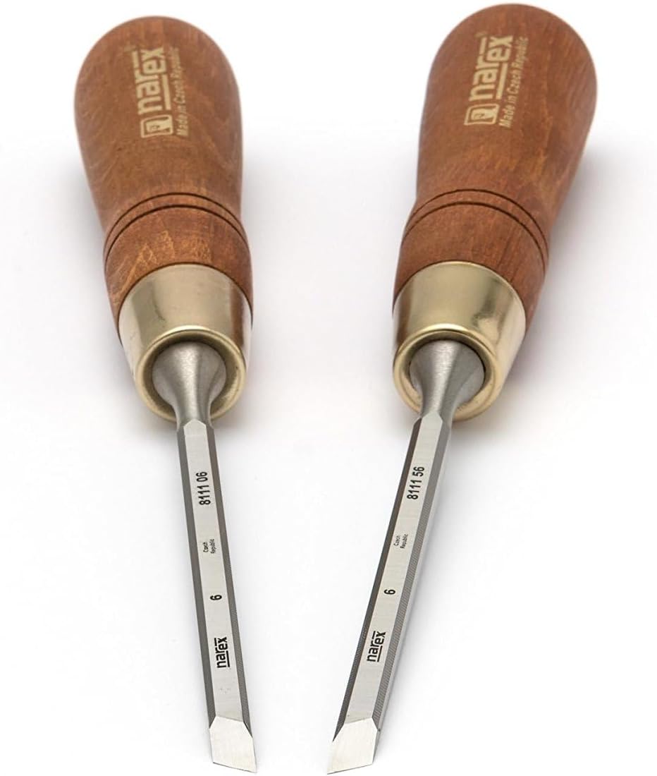 Stechbeitel/Schrägbeitel Set 2-teilig, Modell:20 mm, 20 mm