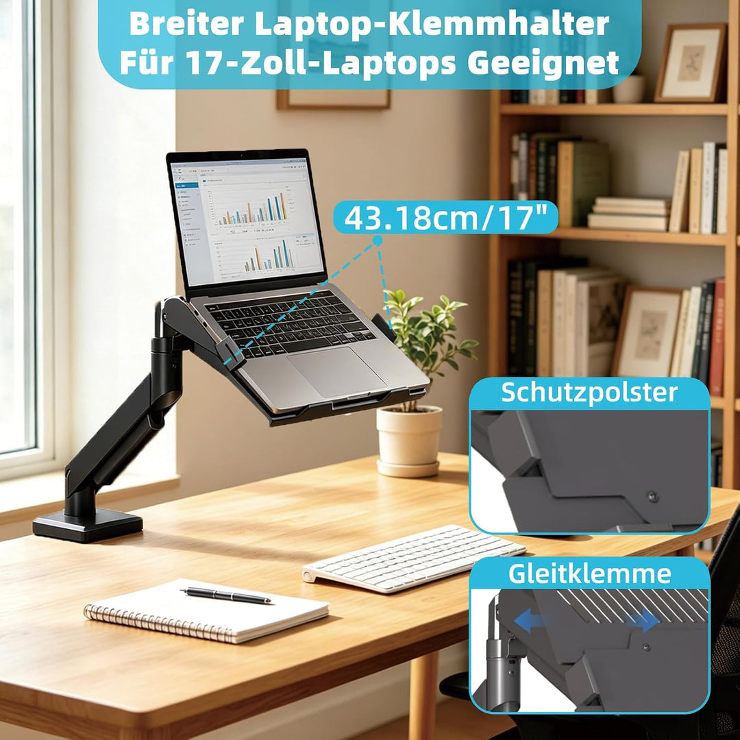 2 in 1 Laptop Halterung Verstellbare