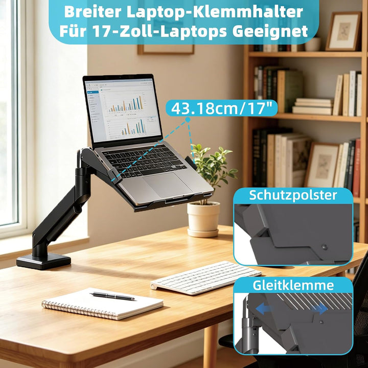 2 in 1 Laptop Halterung Verstellbare