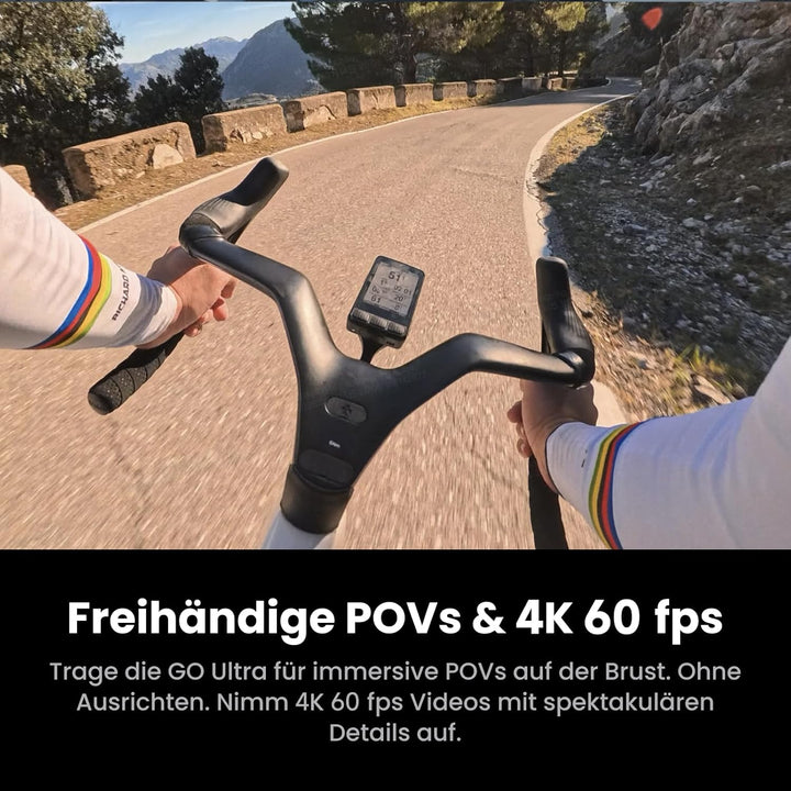 Insta360 GO Ultra Tadej Pogačar-Edition – Kleine 4K Vlogging-Kamera, Freihändig, POV-Kamera, 1/1,28"