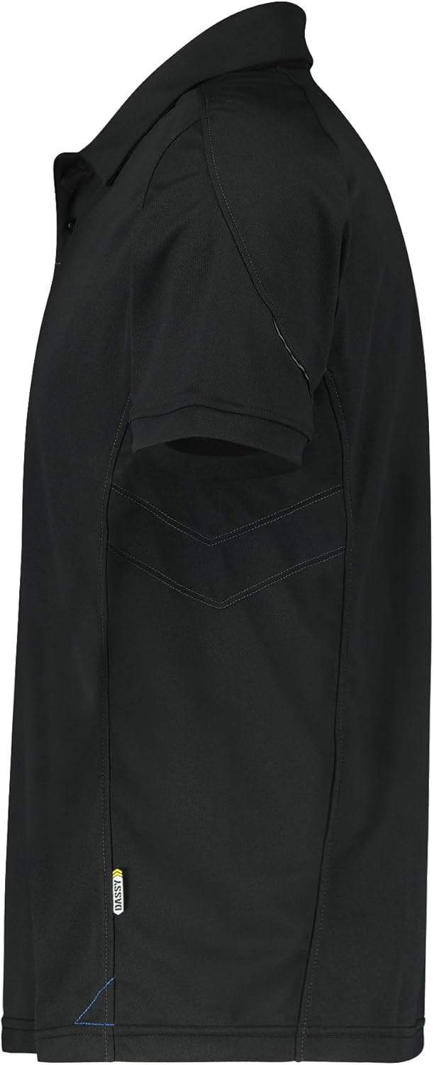DASSY® Traxion Poloshirt DASSY D-FLEX PES 44 SCHWARZ L
