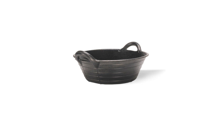PFIFF 001186 Futterschale für Weide und Stall, schwarz