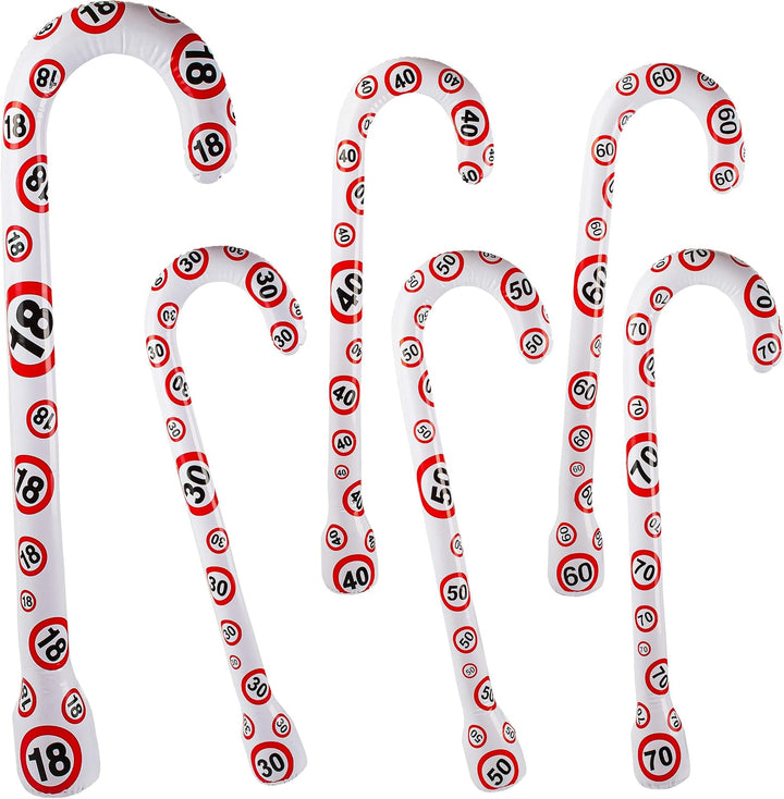 alles-meine.de GmbH Scherzartikel zum Geburtstag Artikel &amp; Motivwahl 2 TLG. Set: Gehstock - Spaziers