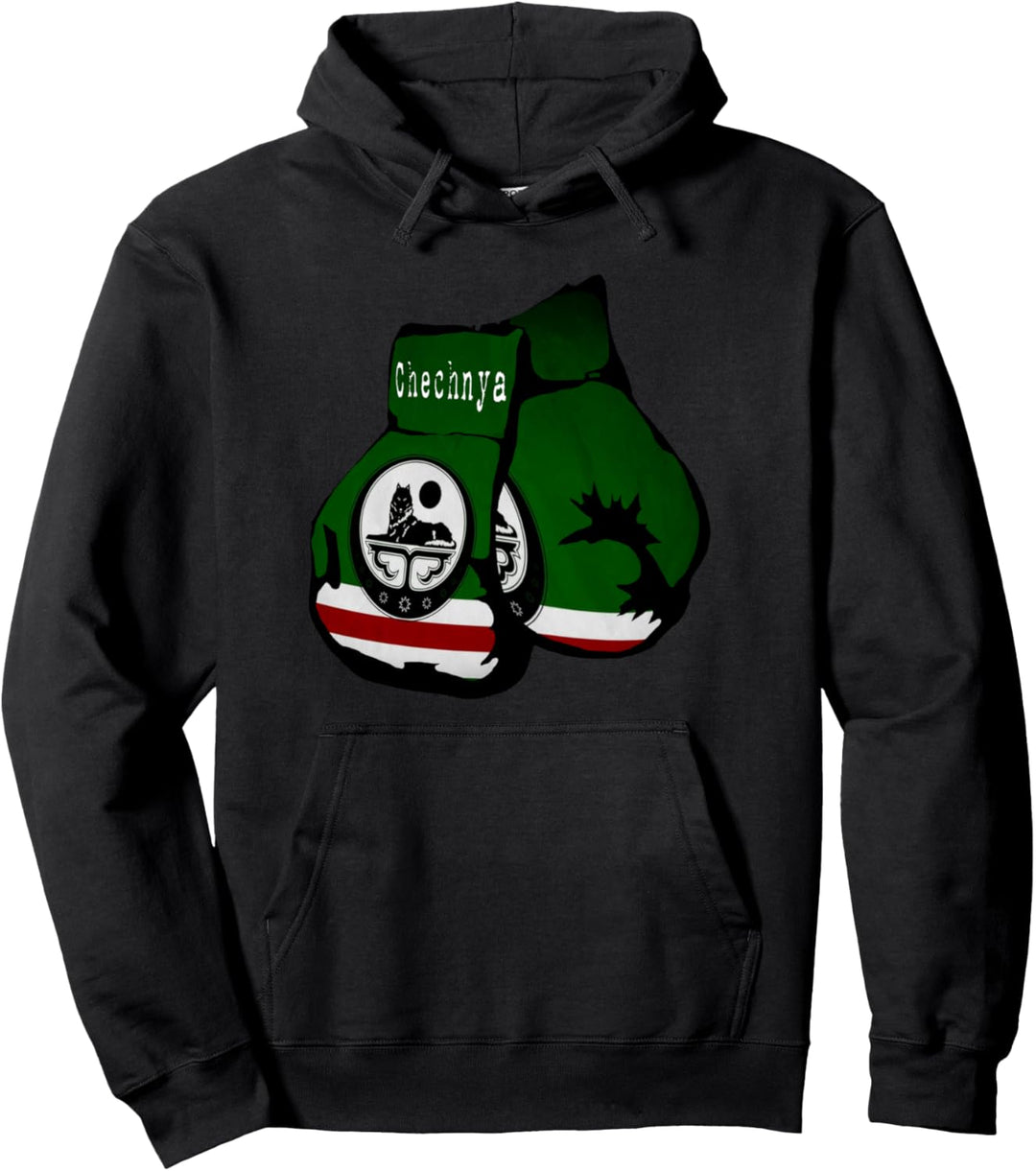 Chechnya Fighting chechnya Boxing Glove Pullover Hoodie