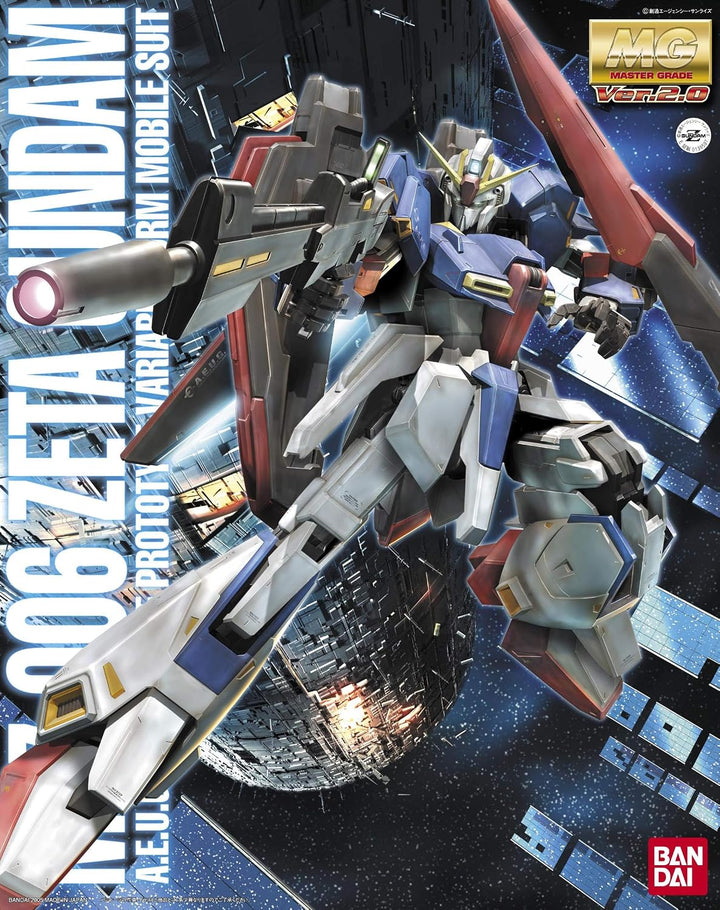 BANDAI Gundam – MG 1/100 – Z Gundam Ver.2.0 – 30 cm.