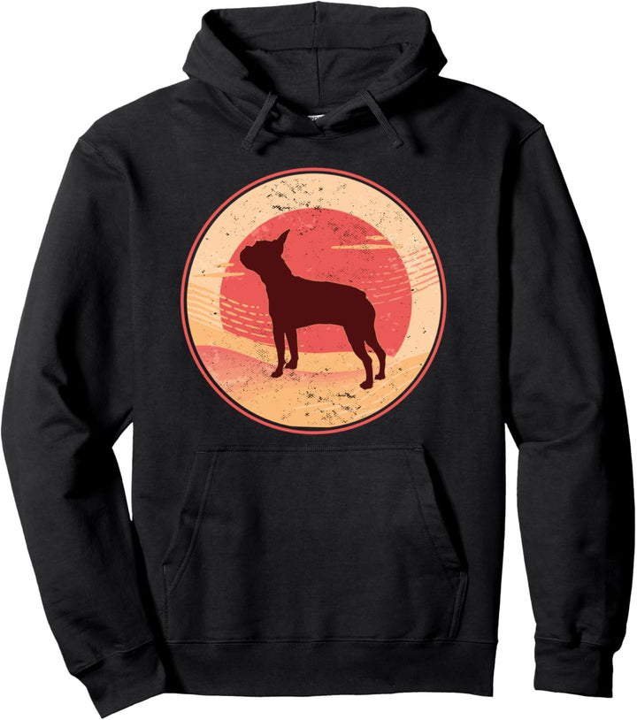 Boston Terrier Hund Kapuzenpullover Pullover Hoodie