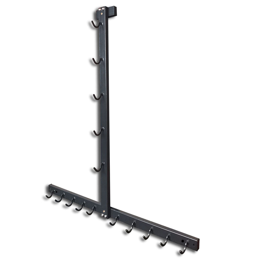 Gym Fitness Lat-Pull-Down-Stange Aufbewahrungsregal für Mag-Grip, robuster A-Rahmen-Ständer für Lat-