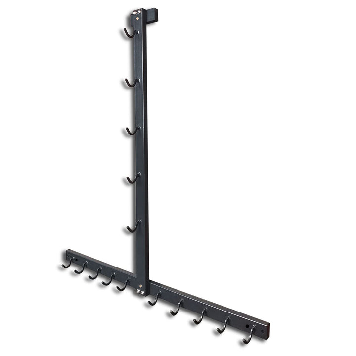 Gym Fitness Lat-Pull-Down-Stange Aufbewahrungsregal für Mag-Grip, robuster A-Rahmen-Ständer für Lat-