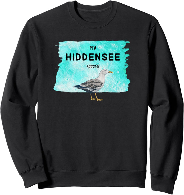 Hiddensee - Ostsee Urlaub Fan Liebe - Möwe Motiv Sweatshirt
