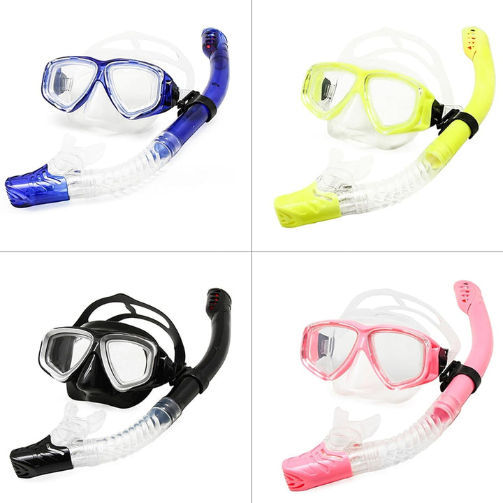 EnzoDate optische Tauchen Gear Kit Myopie Schnorchel Set, unterschiedlichen Stärke für jedes Auge ku