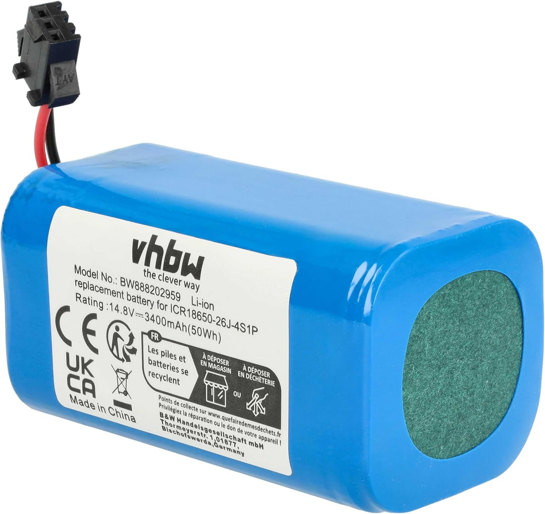 vhbw Akku Ersatz für Eufy 4INR/19/66