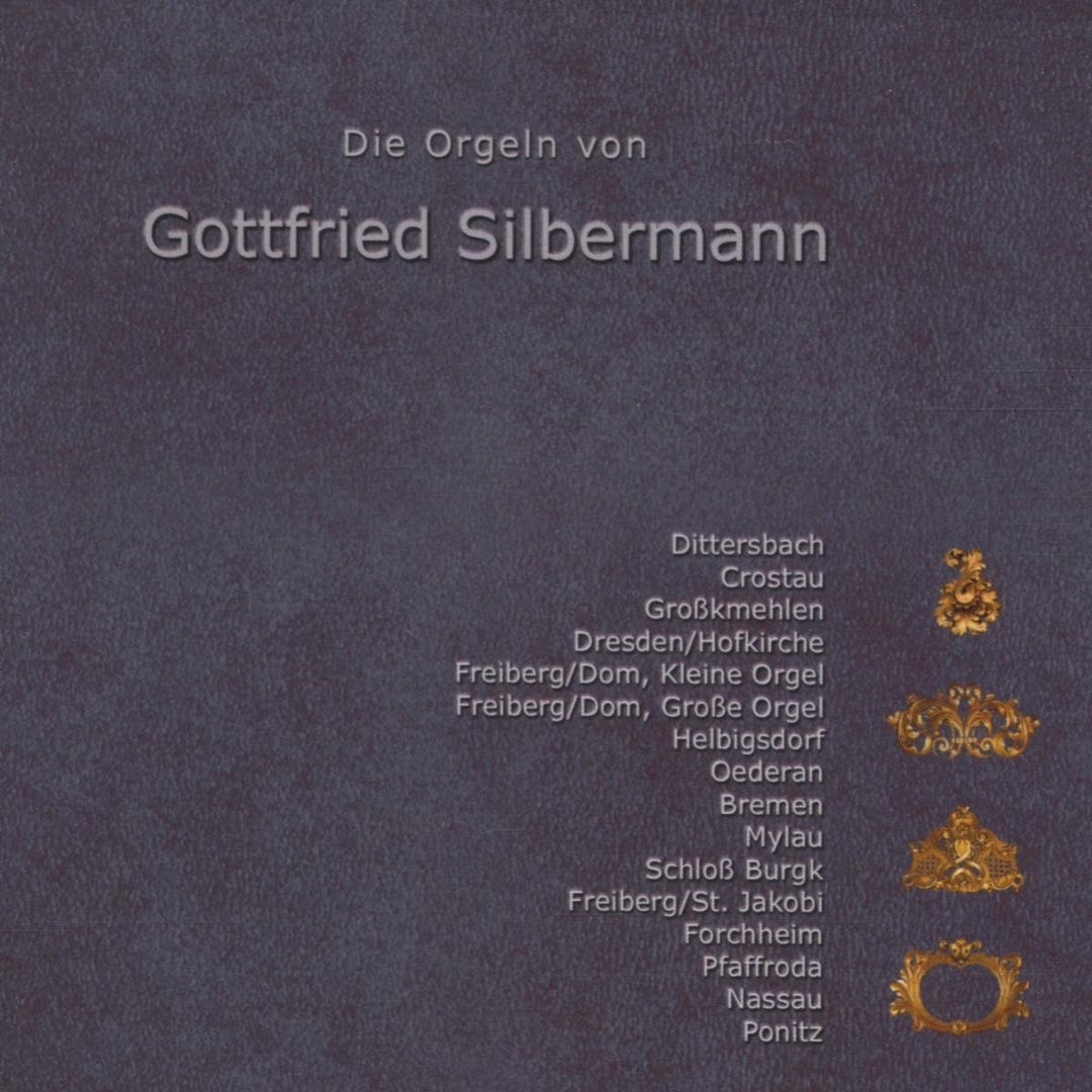 Die Silbermann-Orgeln Vol.5-8, Audio-CD