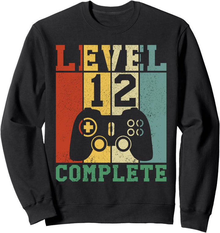 12 Geburtstag Level 12 complete Sweatshirt